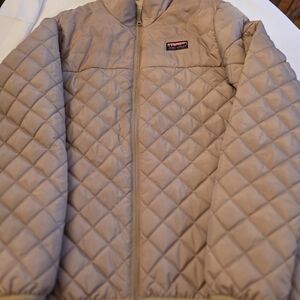 Simply Southern Quilted Zip-Up Jacket | Neutral Taupe | XL